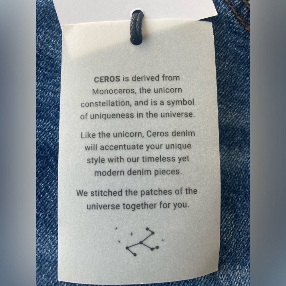 Ceros 90”s Vintage Dad Jeans High Rise Distressed‎ Medium Wash - Picture 14 of 15